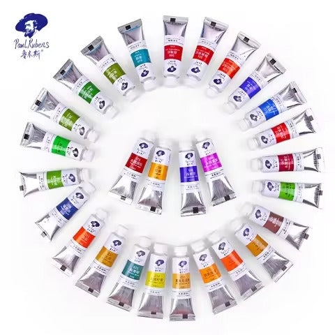 ?====Paul Rubens Artist Grade Watercolor Paint Set, 48 Glitter Colors,Watercolor Paper Block,100% Cotton and Acid-free