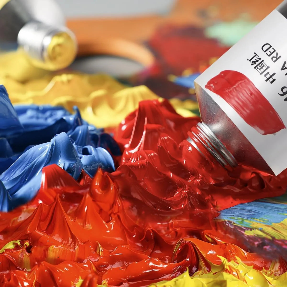 [[=======Paul Rubens Artist Oil Paint Set,20 Vibrant Colors with Great Lastfastness, 60ml Large Tubes, Oil Based paint Supplies for Artists, Students, Beginners-Set B