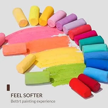 [[=======Paul Rubens Professional Soft Pastels, Handmade 72 Vibrant Colors Chalk Pastels Smooth and High Adhesion for Painting, Drawing, Blending, Crafting, Ideal Art Supplies for Artists, Beginners