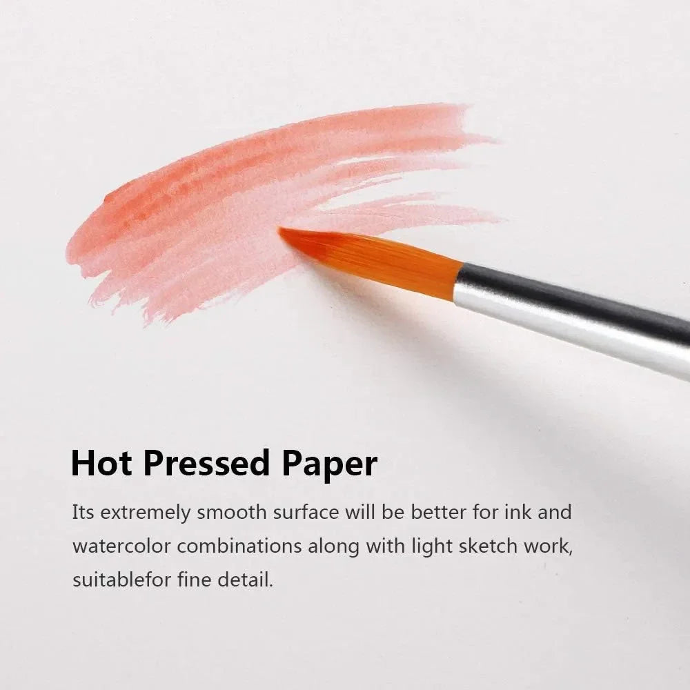 ?====Paul Rubens Artist Grade Watercolor Paint Set, 48 Glitter Colors,Watercolor Paper Block,100% Cotton and Acid-free