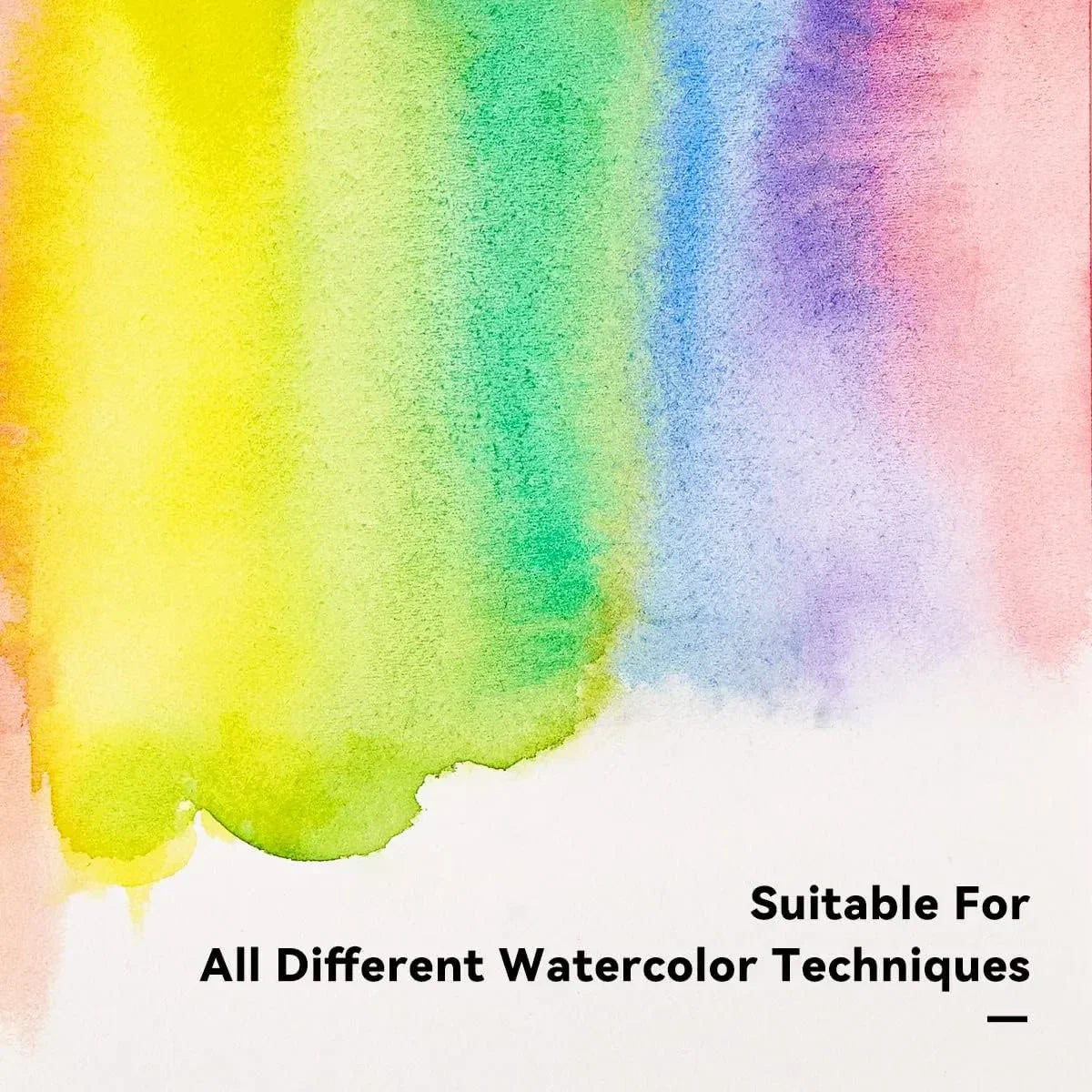 ======Paul Rubens Professional Watercolor Paint Set,24colors,Hot Press Watercolor Journal,50% Cotton 140 lb/300gsm 20 Sheets 5.2??£¤??£¤ x 3.8??£¤??£¤ Travel Art Journal