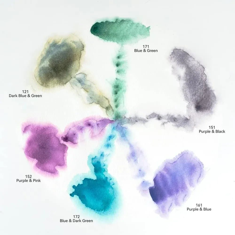 ?====Paul Rubens Watercolor Paint, 12 Precipitated Colors 15ml Tube Set